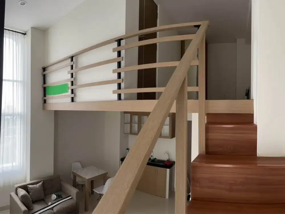 Apartemen Apple 1 Condovilla 1BR Furnished Lantai Mezanine di Pasar Minggu Jakarta Selatan