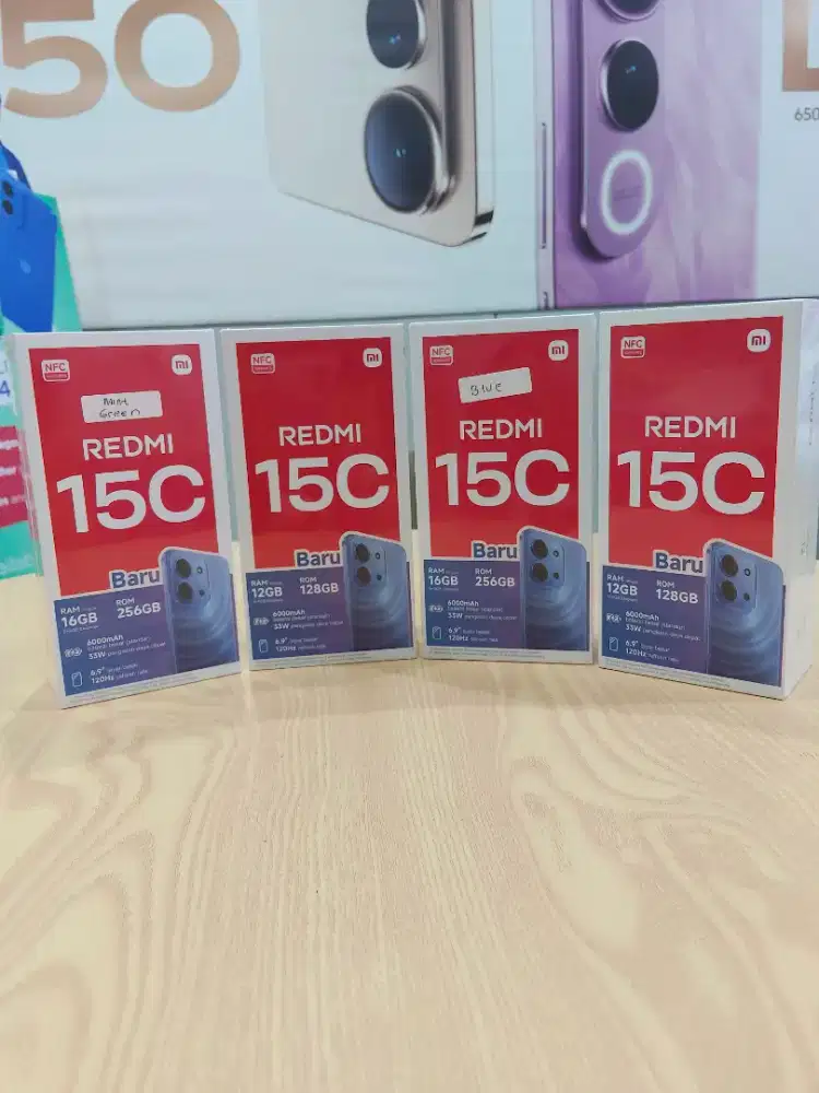 Redmi 15C 6GB/128GB & 8GB/256GB