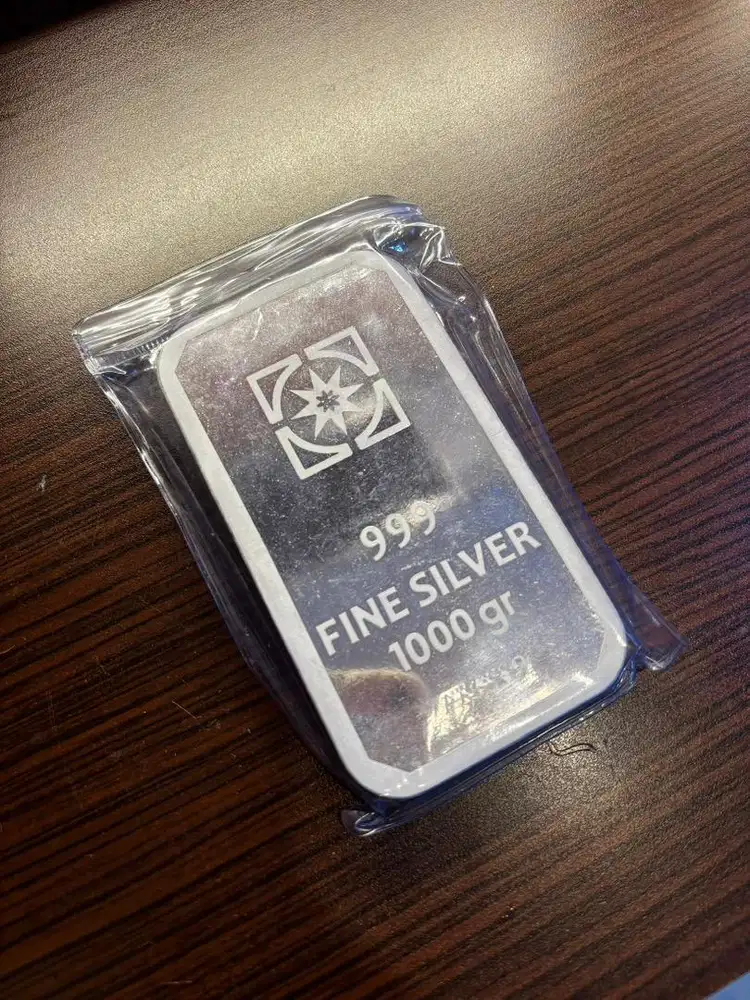 Silver MT 1kg (Perak Batangan)