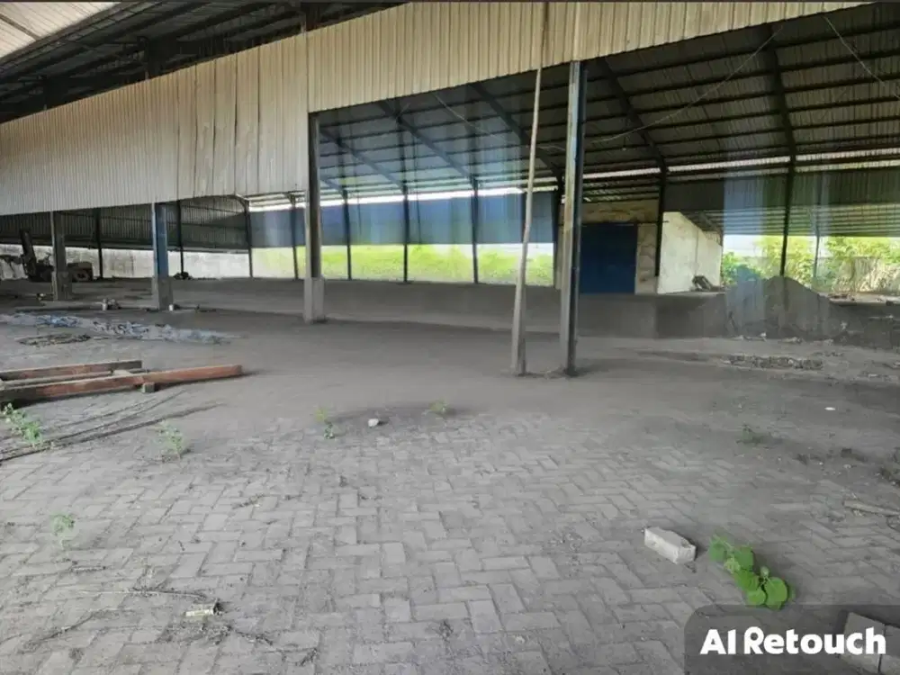 Dijual Gudang Krian By Pass Strategis Siap Pakai