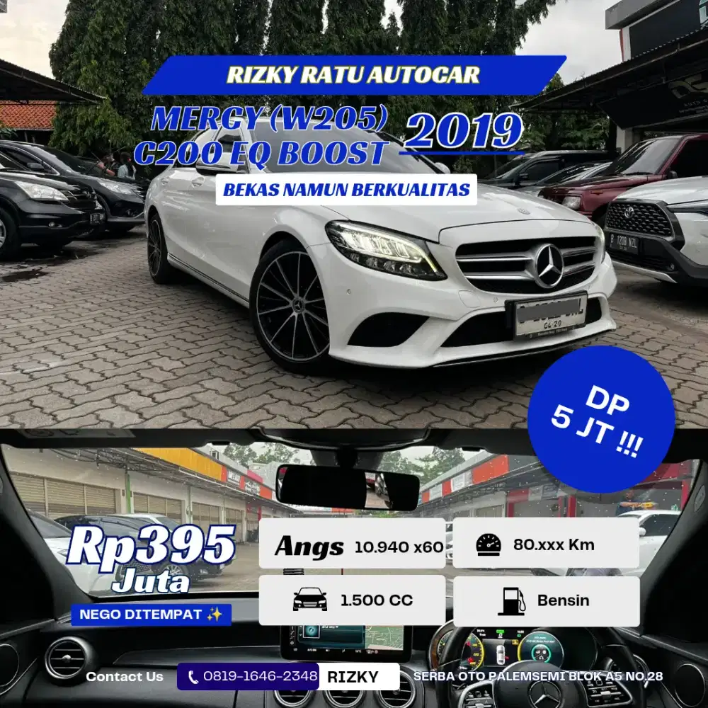 DP 5 JT!!! MERCEDES BENZ C200 2019