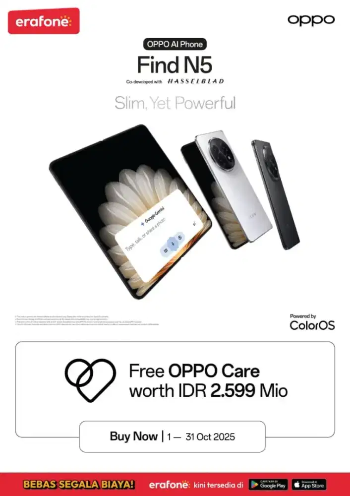 Oppo Find series bisa cash / Kredit