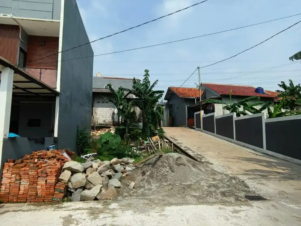 KAVLING SIAP BANGUN SHM IMB PBB LENGKAP, KRUKUT,LIMO