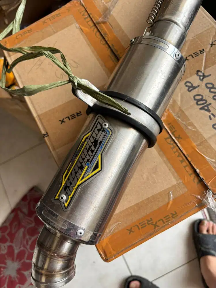 knalpot cbr 150r custom merk CMS