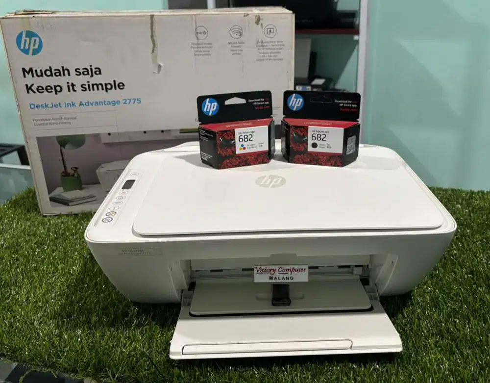 Printer HP multifungsi bisa SCAN COPY Wifi catrid baru