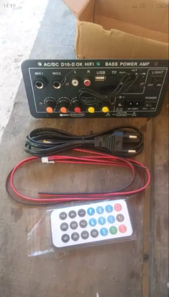 Amflifer Bluetooth D30 Lcd