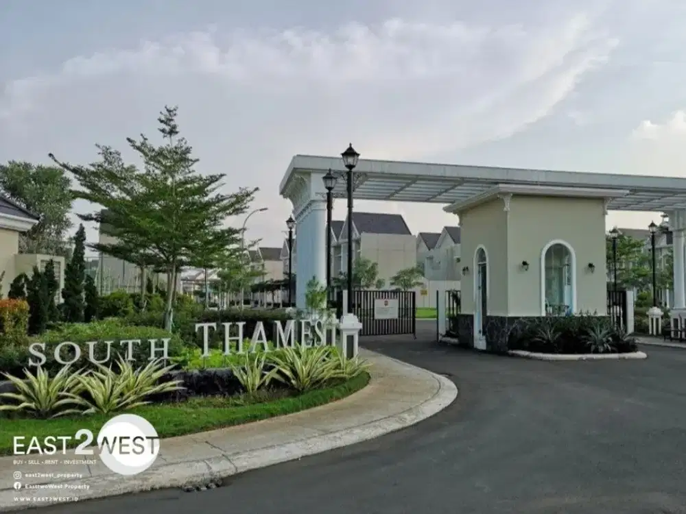 Jual Kavling Cluster South Thames Jakarta Garden City Cakung Jakarta Timur Lokasi Bagus Nyaman Strategis