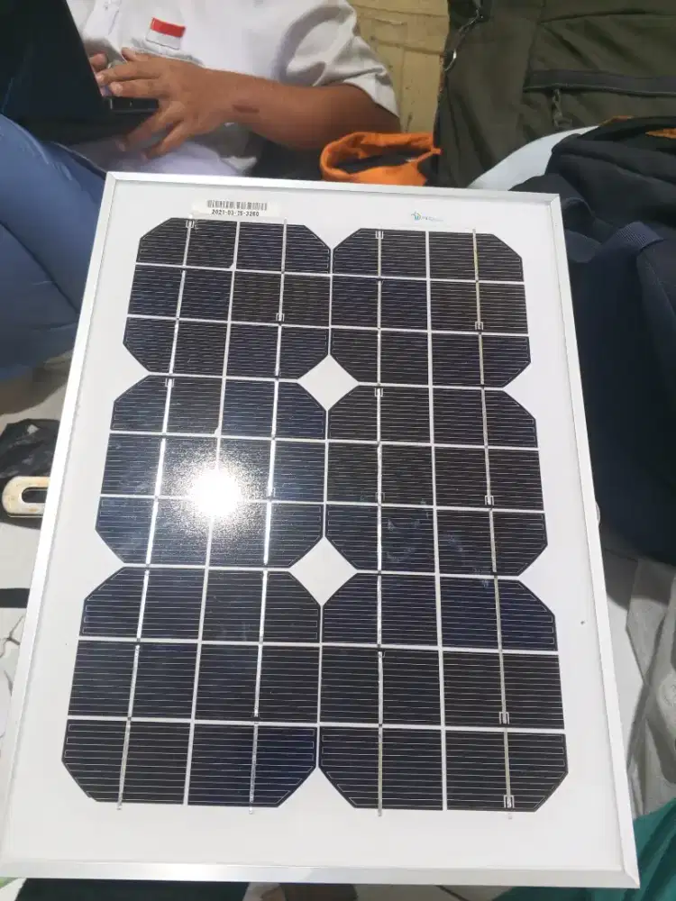 SOLAR PANEL 10w / SOLAR CELL 10watt/PANEL SURYA 10WP MONO INSCOM