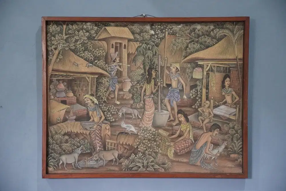 Lukisan bali tebesaya