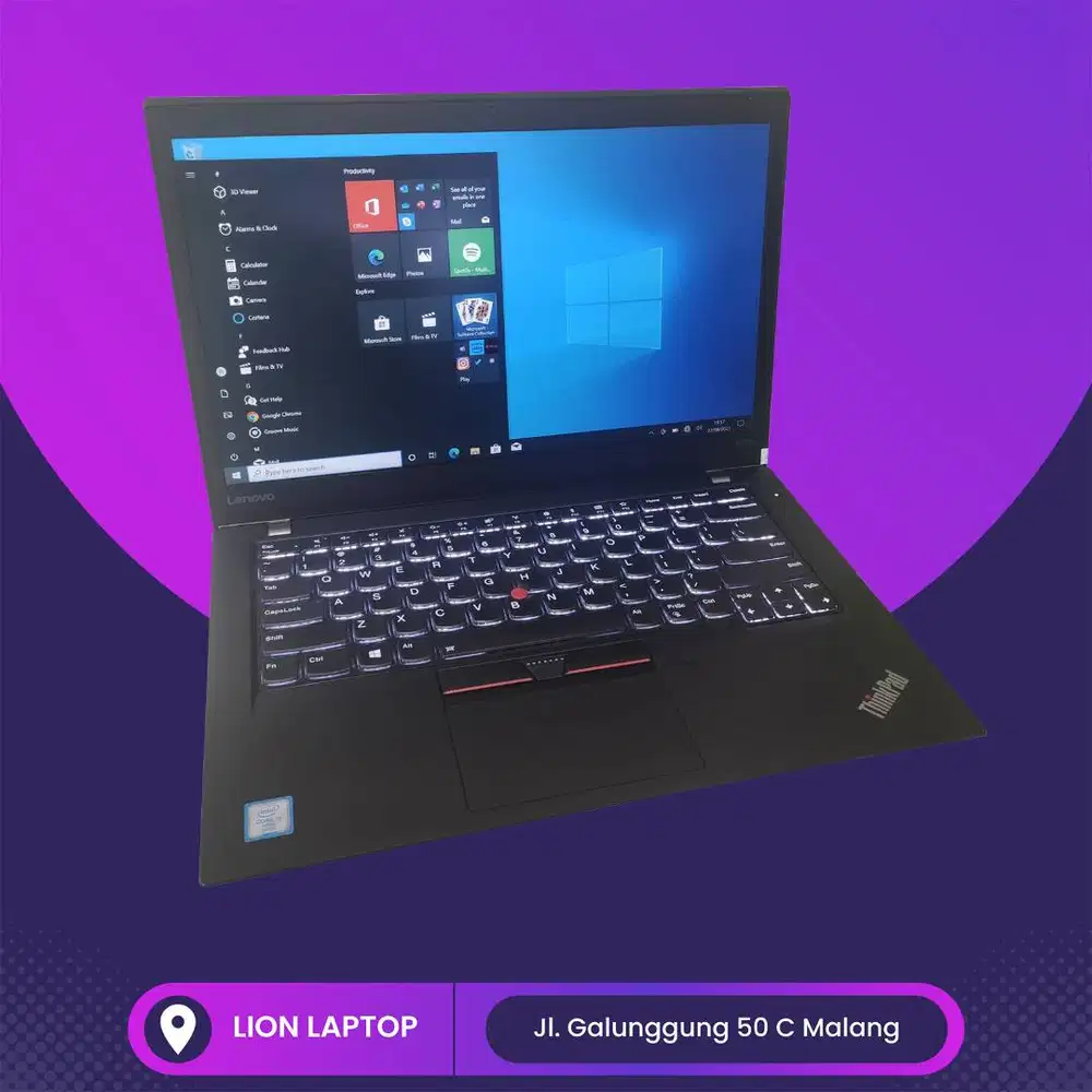 RAM 8GB SSD 256GB Core i5 Touchscreen SLIM Lenovo Thinkpad T470s [28|1