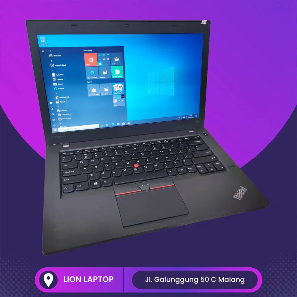 RAM 8GB Core i5 SSD 256GB Lenovo Thinkpad T460 [28|10]