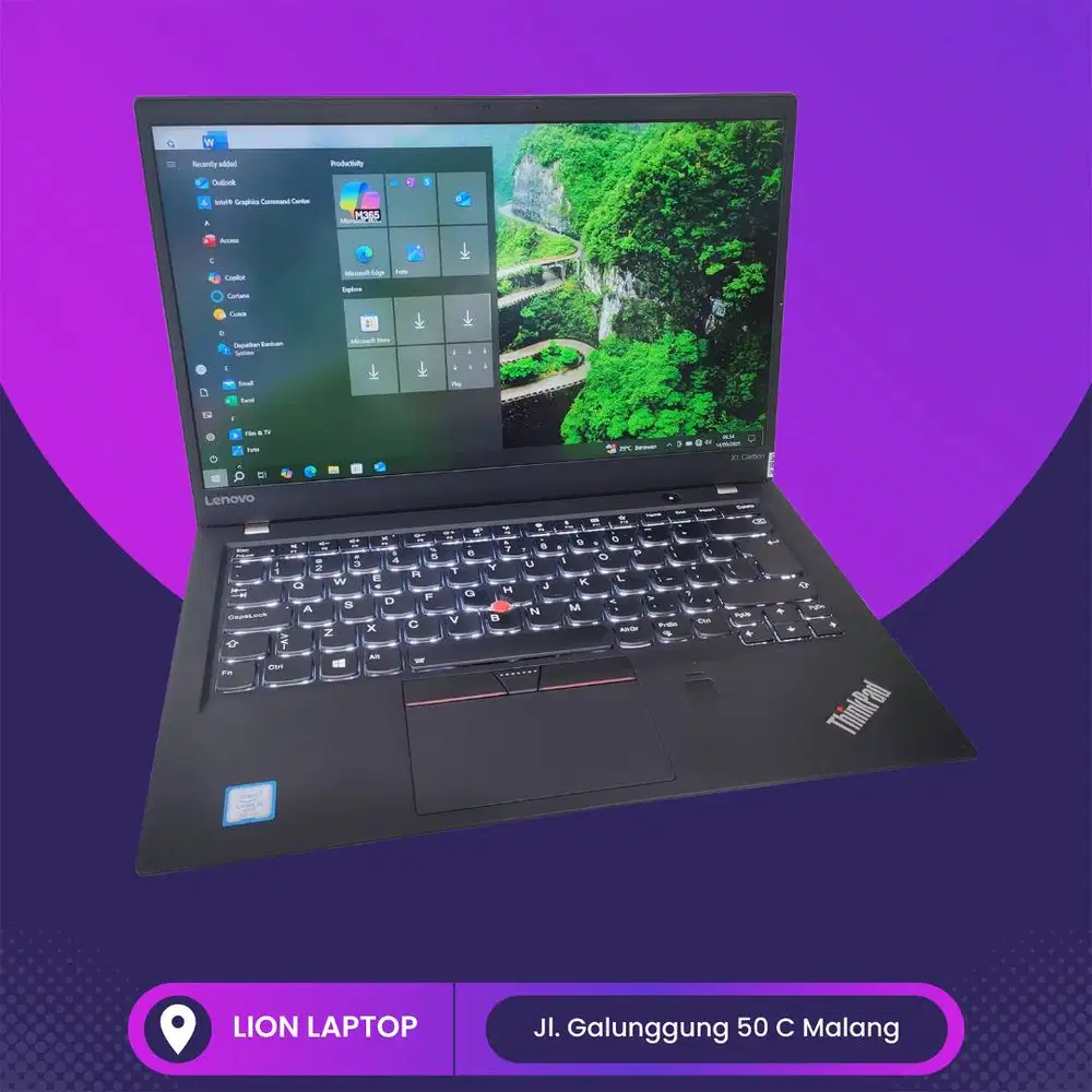 Thinkpad X1 Carbon Slim Core i5 8/256 [28|10]