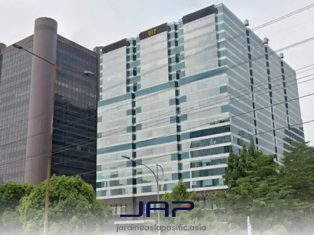 Sewa Kantor Graha BIP 210 M2 Semi Furnished di Area Gatot Subroto