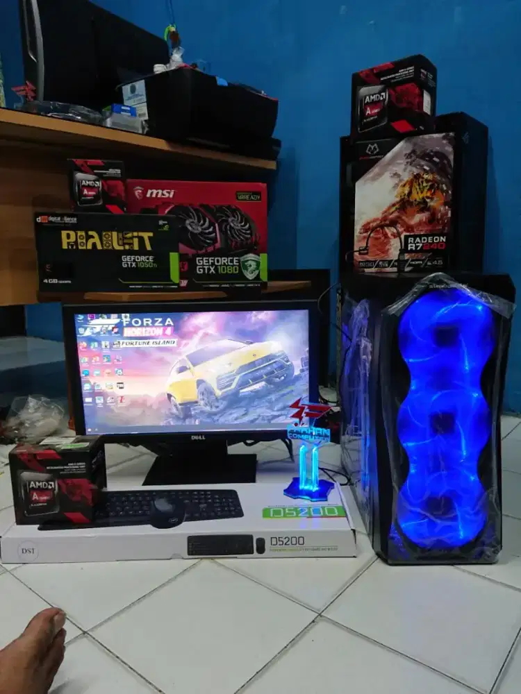 FLASH SALE 10 CORE PC GAMING EDITING BERGARANSI