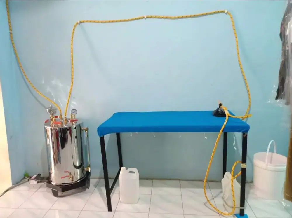 FREE INSTALASI! SETRIKA UAP GAS LAUNDRY