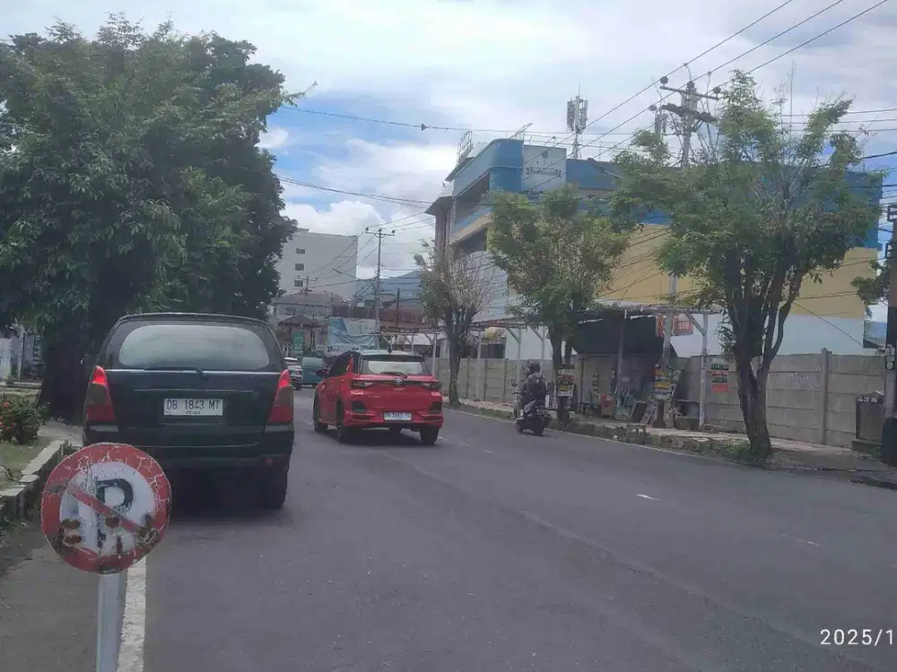Dijual tanah  strategis di Jln Sam Ratulangi dekat kawasan bisnis Megamas