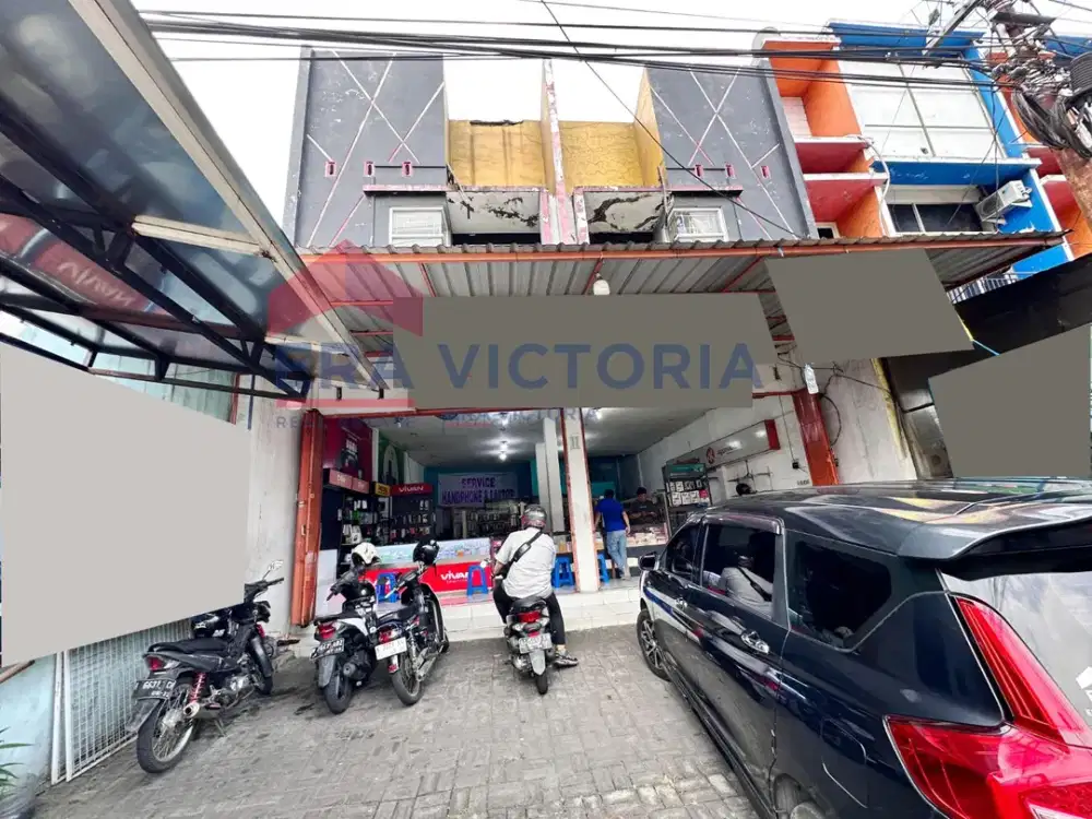 Dijual Cepat! Ruko 2 Lantai Connecting di Area Bisnis Ramai Dekat Kampus & Swalayan Ternama