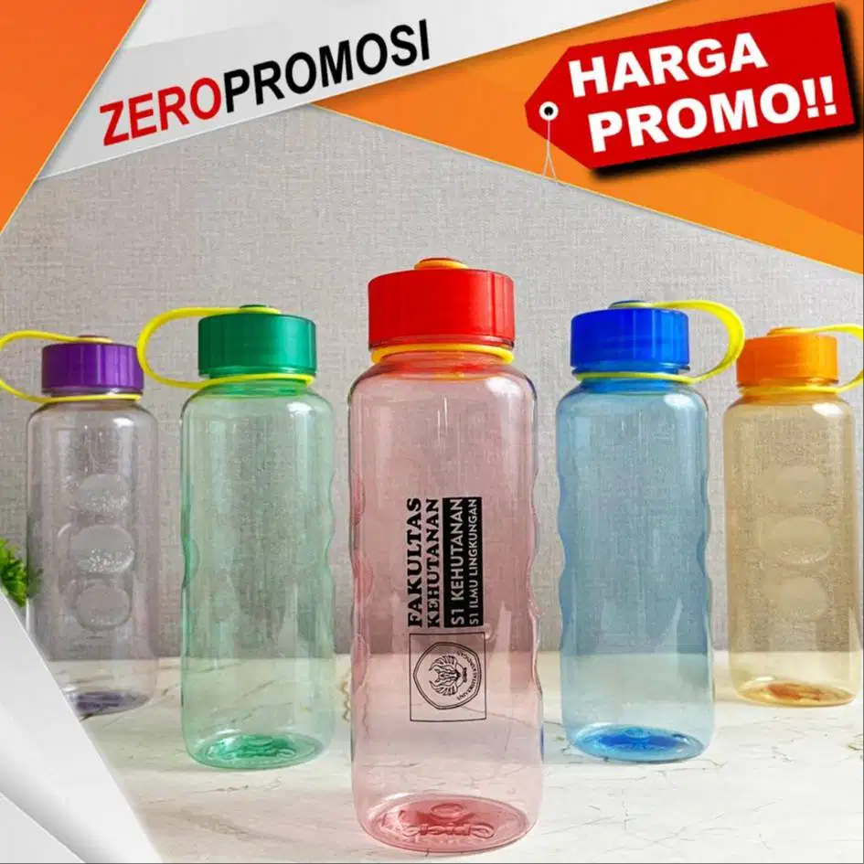Tumbler Sport Plastik Custom Logo