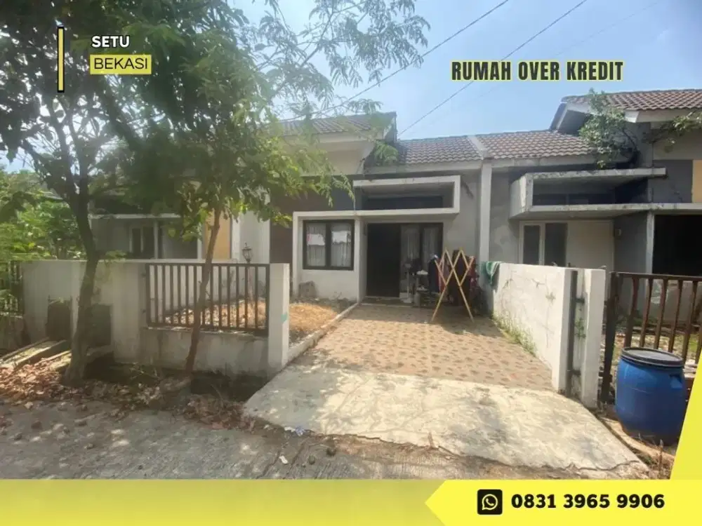 Jual Over Kredit Rumah 59JT dkt Tol di Harvest City Cluster Orchid A Bekasi