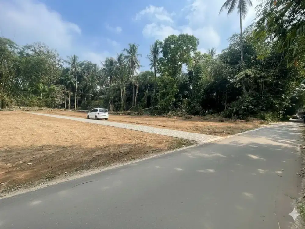 7 Menit Ibarbo Park, Dijual Tanah Murah Sleman Barat