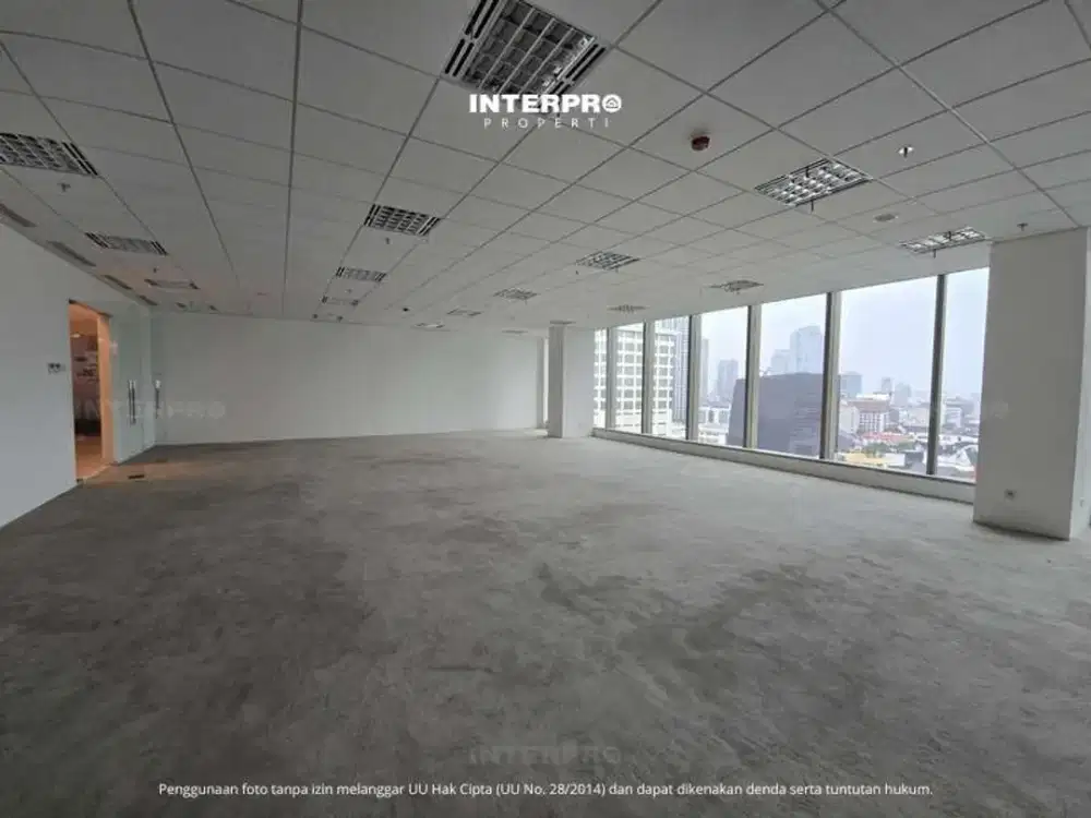 Office Space Dijual Lippo Thamrin Tower Lantai Middle - Luas 168m2
