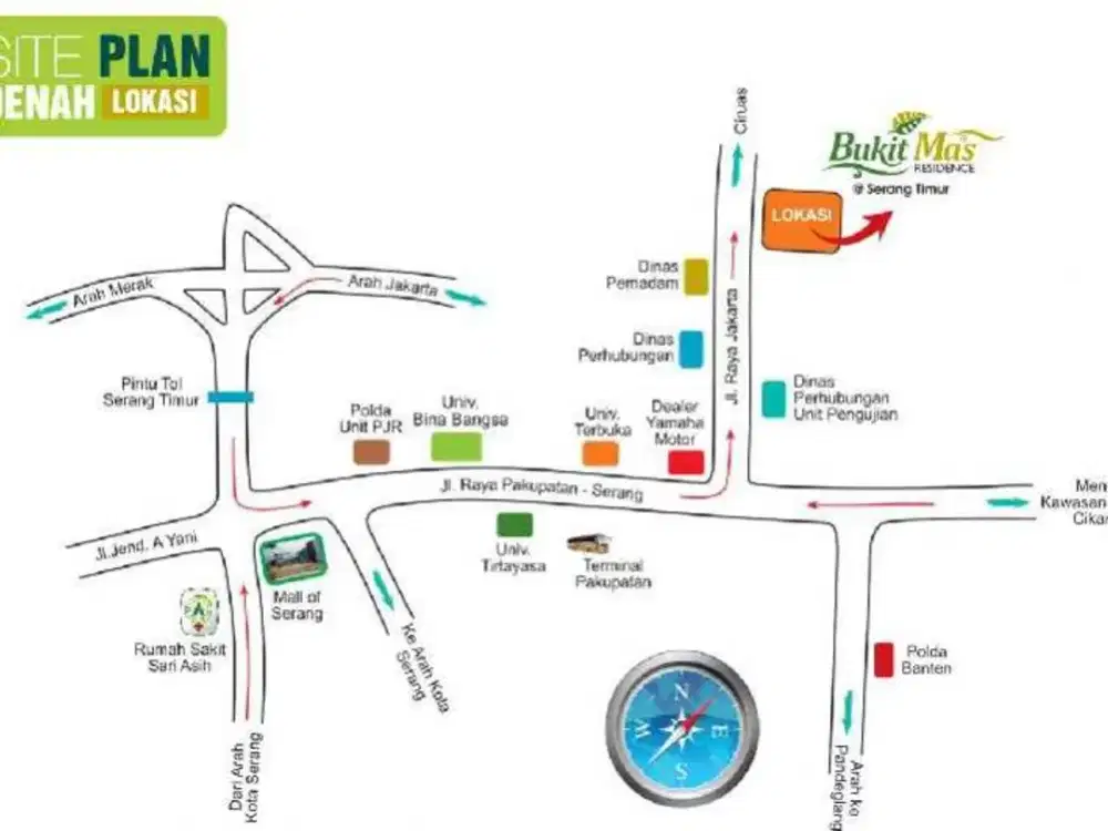 Di JUAL Ruko 1, 1/2 lantai