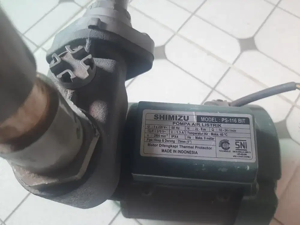 Pompa Air Shimizu PS-116 BIT