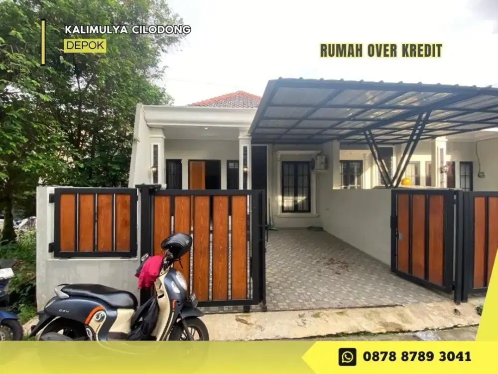 Over Kredit rmh dkt Alun alun GDC 85JT di Jl Kavling IIP Kalimulya Depok