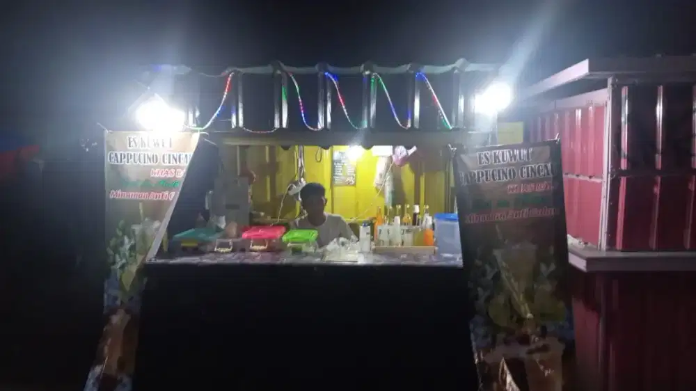 BOOTH CONTAINER SECOND DGN LAPAKNYA