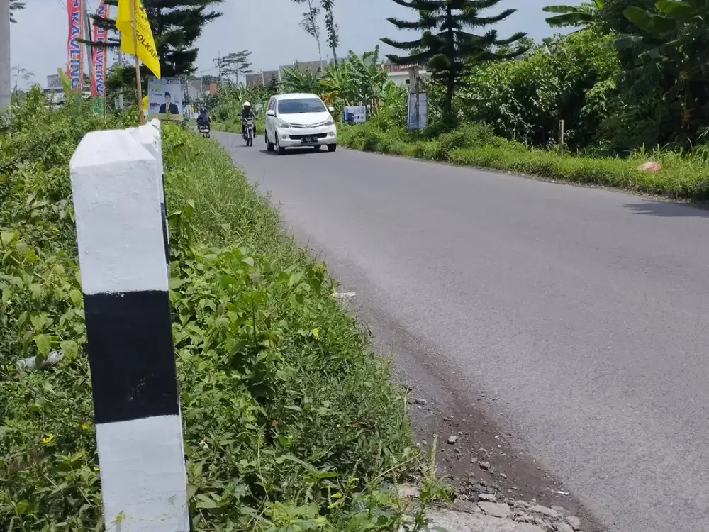 TANAH DIJUAL MURAH DEKAT EXIT TOL PAKIS COCOK UNTUK GUDANG