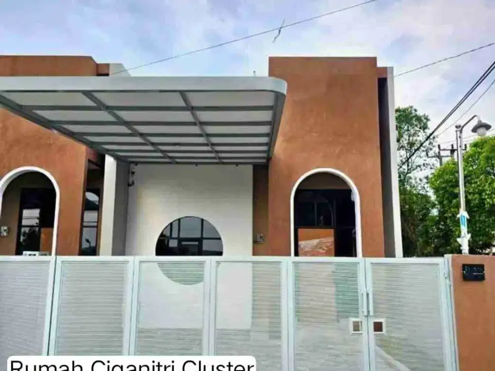 dijual Rumah Baru Cluster di Ciganitri DP 1 juta sudah dapat rumah 45/77 SHM 790 juta All in