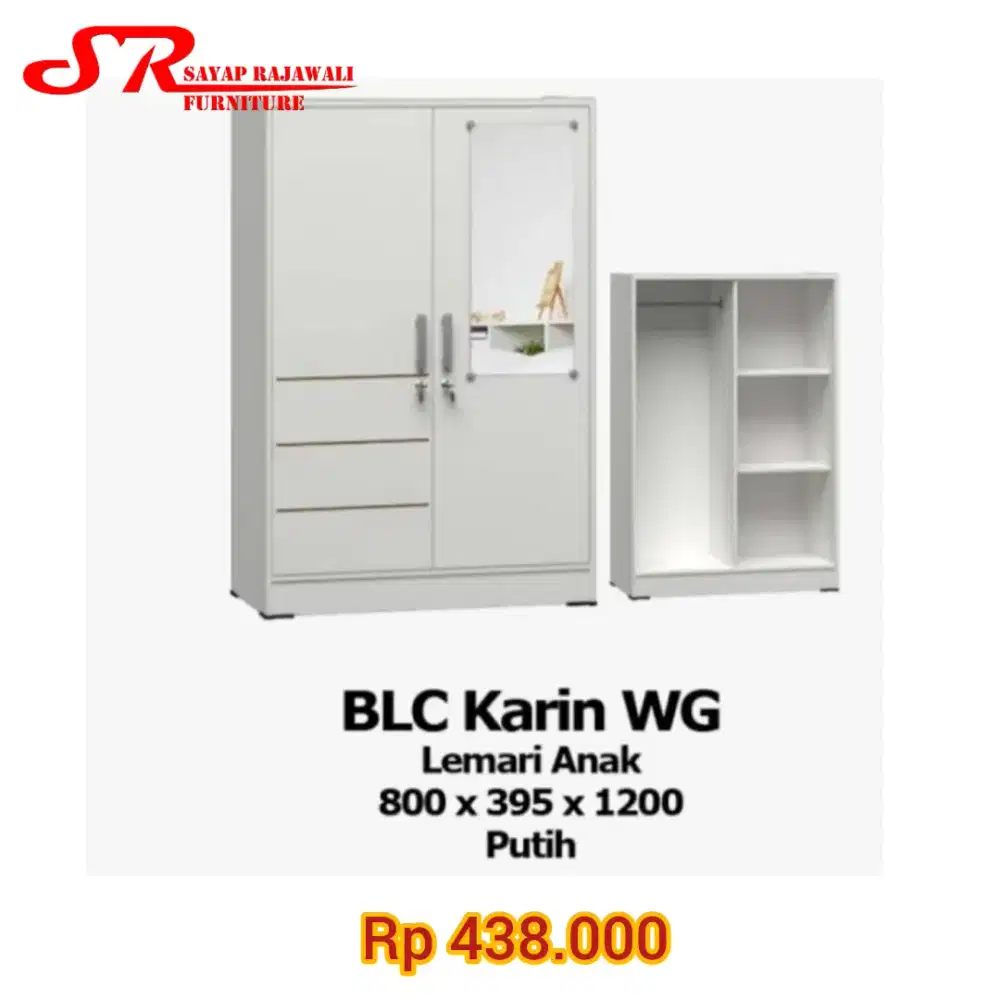 Berbagai Tipe Lemari Partikel Anak Olympic Murah Jogja(Ars)