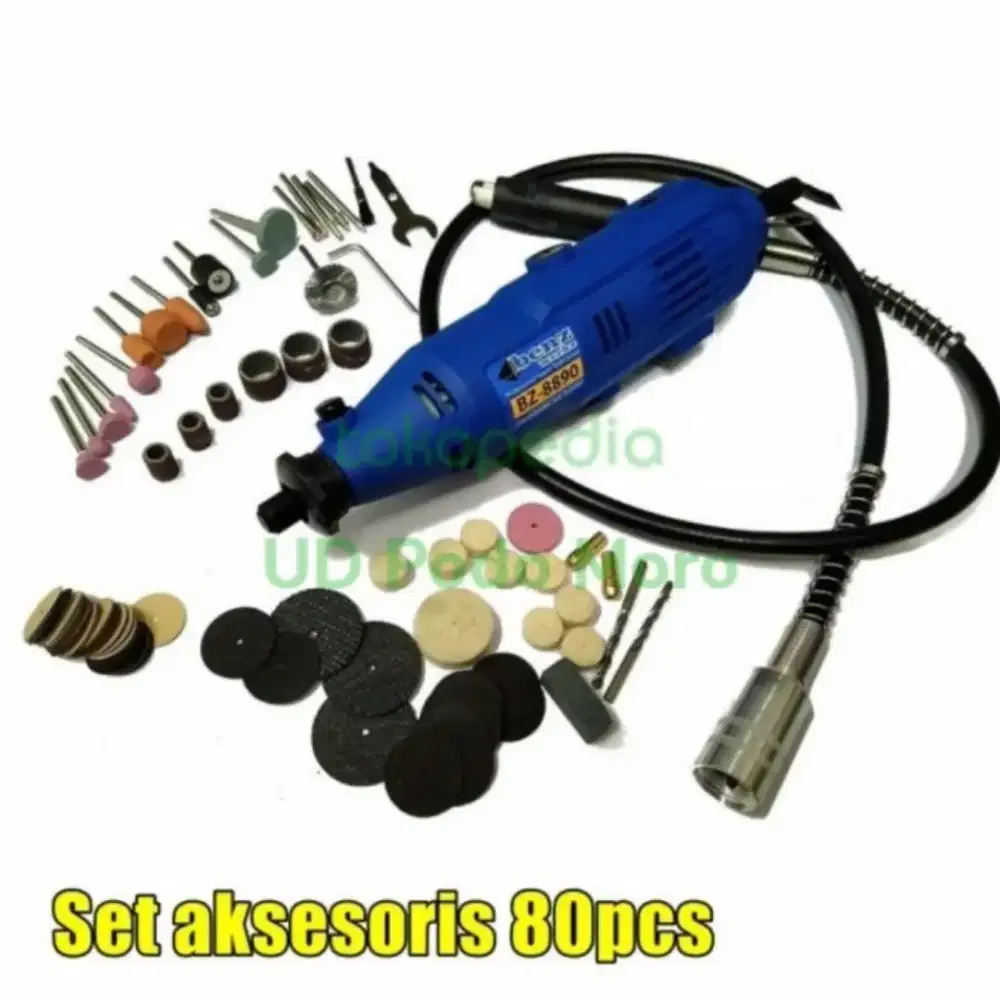 Mesin bor botol mini grinder tuner