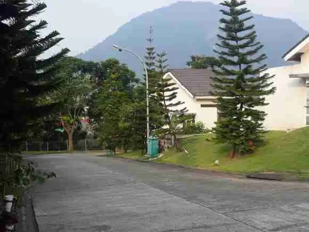 Rumah siap huni view gunung surat SHM cluster terraci hill Sentul city Bogor Babakan Madang