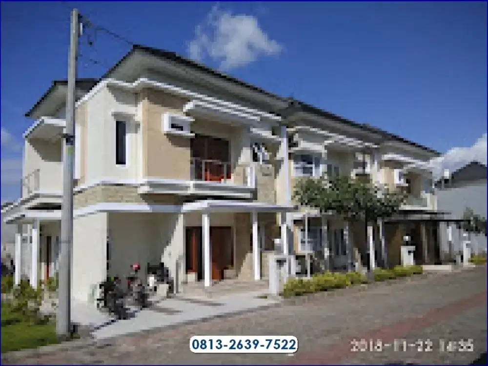 Bonus Furniture, Rumah 3 Km Stasiun Tugu Jogja rumah dalam perumahan mewah mangkubumi