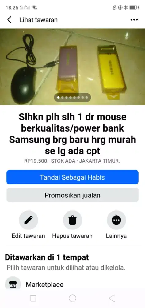 Slhkn plh slh 1 dr mouse berkualitas atau sblhnya brg baru hrg murah
