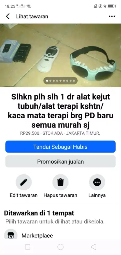 Slhkn plh slh 1 dr alat terapi kesehatan atau sblhnya brg baru murah2