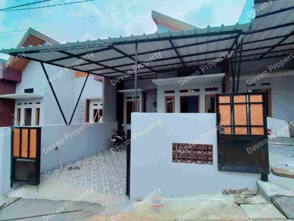 Rumah mewah free pagar dan canopi