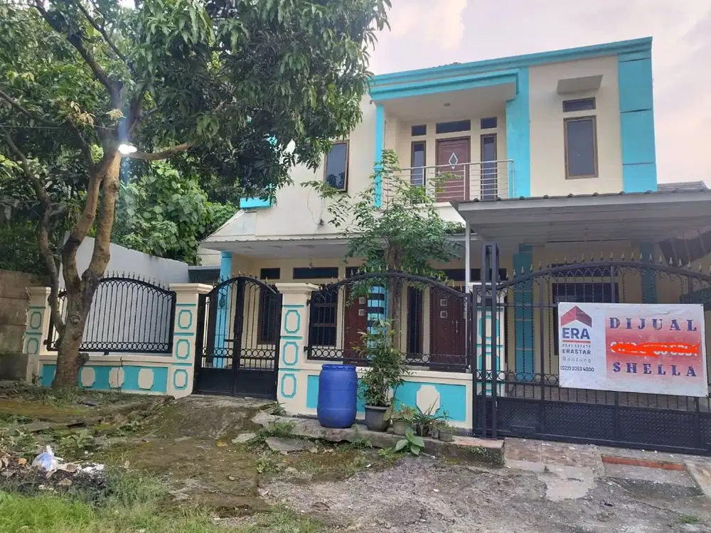 Rumah 2 Lantai Tanah Hook Cileungsi Hijau Lokasi Strategis Dekat Tol