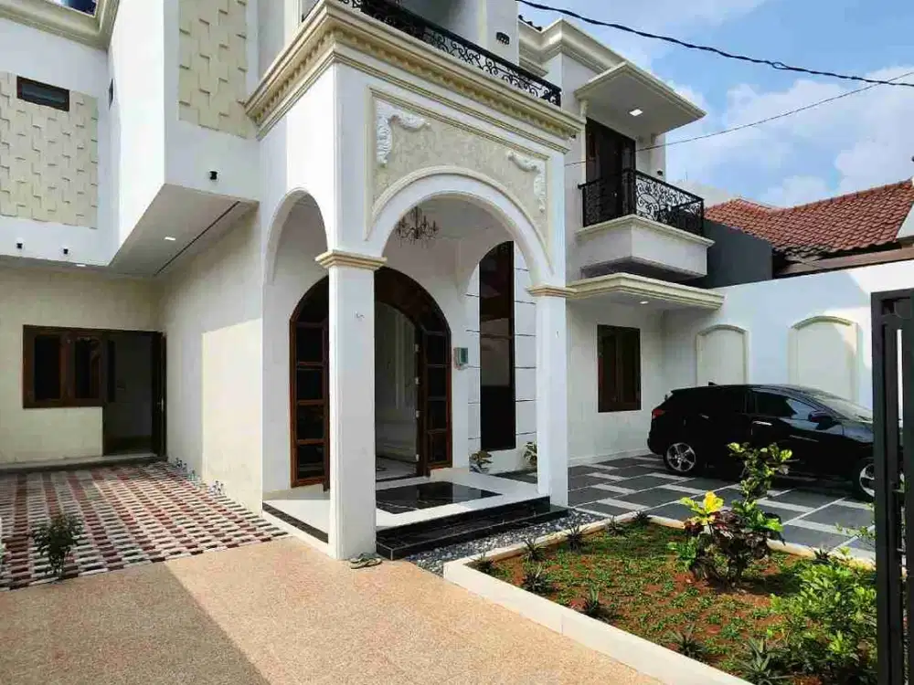 dijual rumah baru dalam komplek pondok kelapa jakarta timur
