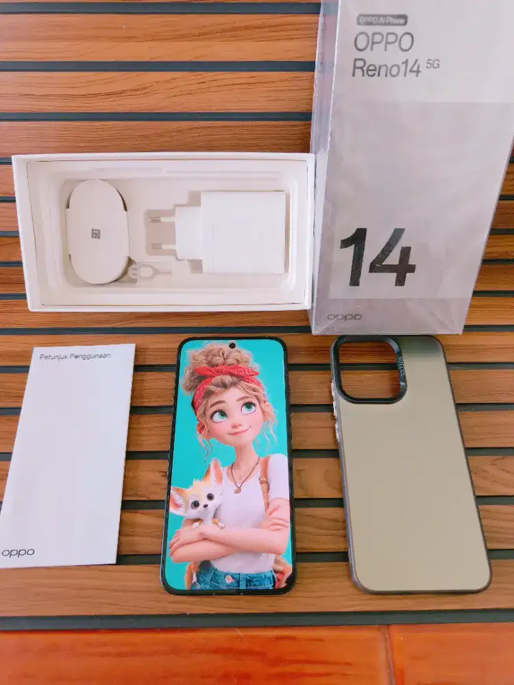 Oppo Reno 14 5G 12/256 Mulus Fullset Ori Garansi panjang