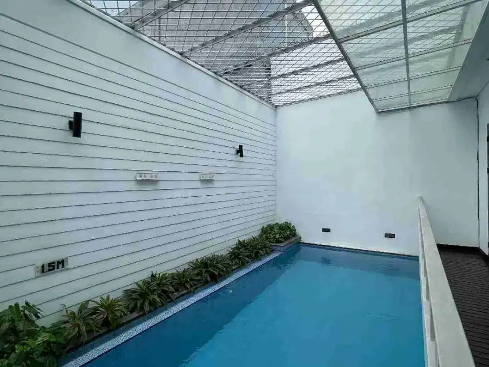 Rumah Bagus Private Pool di Kebayoran Baru Jakarta Selatan