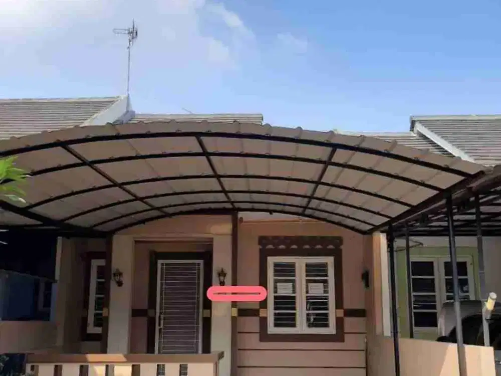 dijual rumah 1 lantai harga murah di kota wisata cibubur