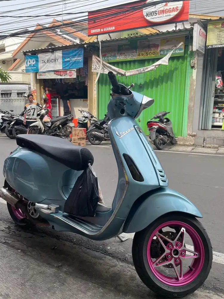 Vespa sprint iget Nik 2021 Modif Ganteng murah