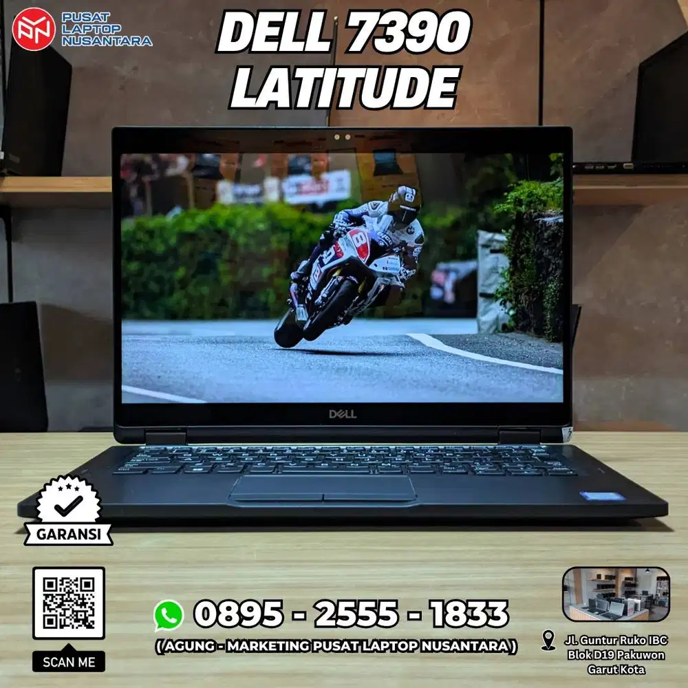 Dell 7390 Latitude Touchscreen [Second ex Kantor] - Laptop Garut