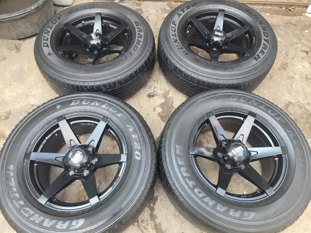 Velg TE37 R17 HSR paket ban bisa pajero fortuner ranger Everest hilux