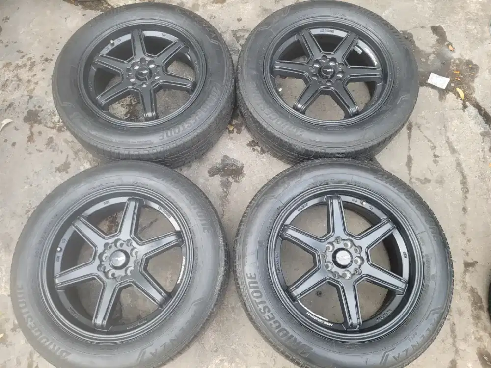 Velg HSR NX series R17 paket ban bisa innova terios rush camry xpander