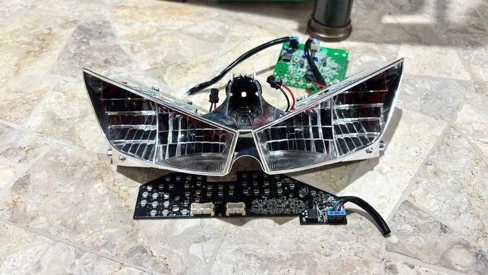 Reflektor Vario 160 + Devil Ice Blue