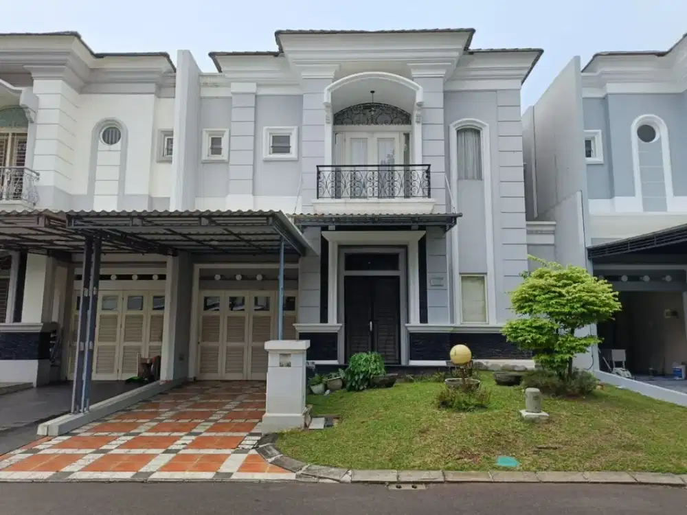 Dijual Rumah Emerald Pondok Hijau Golf Gading Serpong Tidak Hadap Tetangga