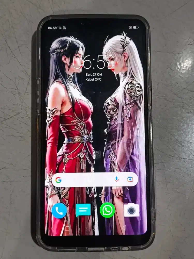 Realme C1 (merah) No Minus